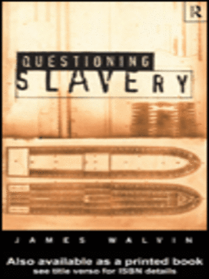 cover image of Questioning Slavery